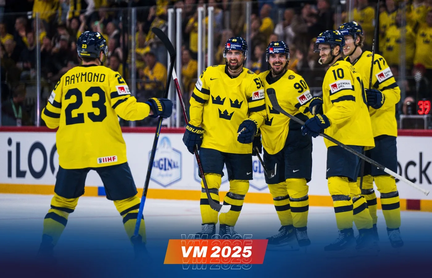 Sverige Frankrike hockey-vm