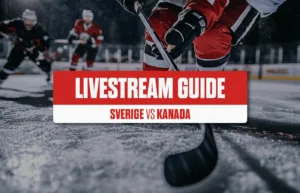 Här kan du streama Sverige mot Kanada