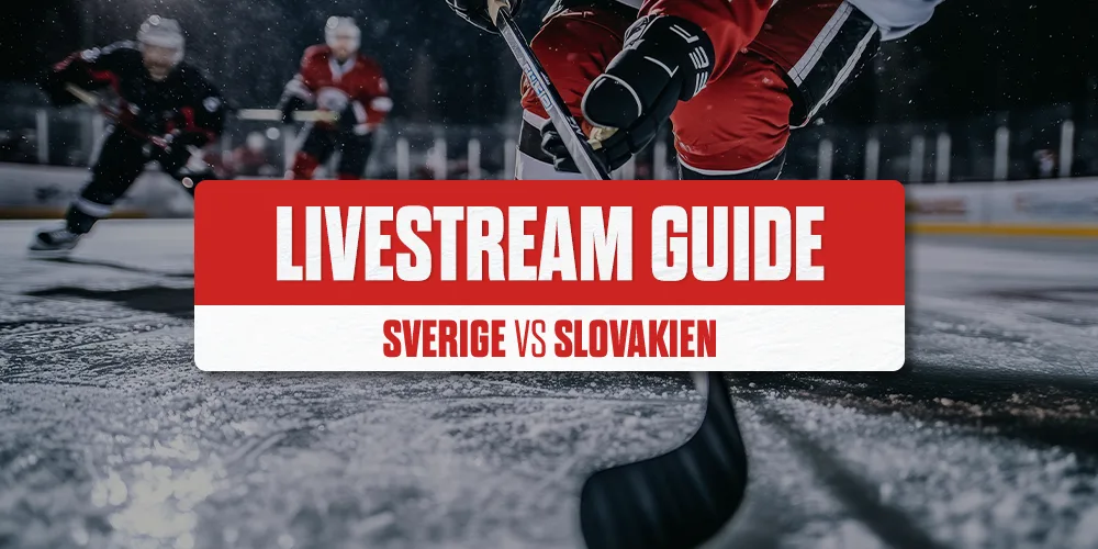 Här kan du streama Sverige mot Slovakien