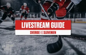 Här kan du streama Sverige mot Slovenien