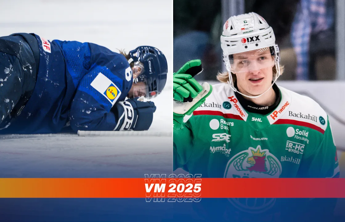 VM över för förre SHL-backen – efter smällen mot Sverige