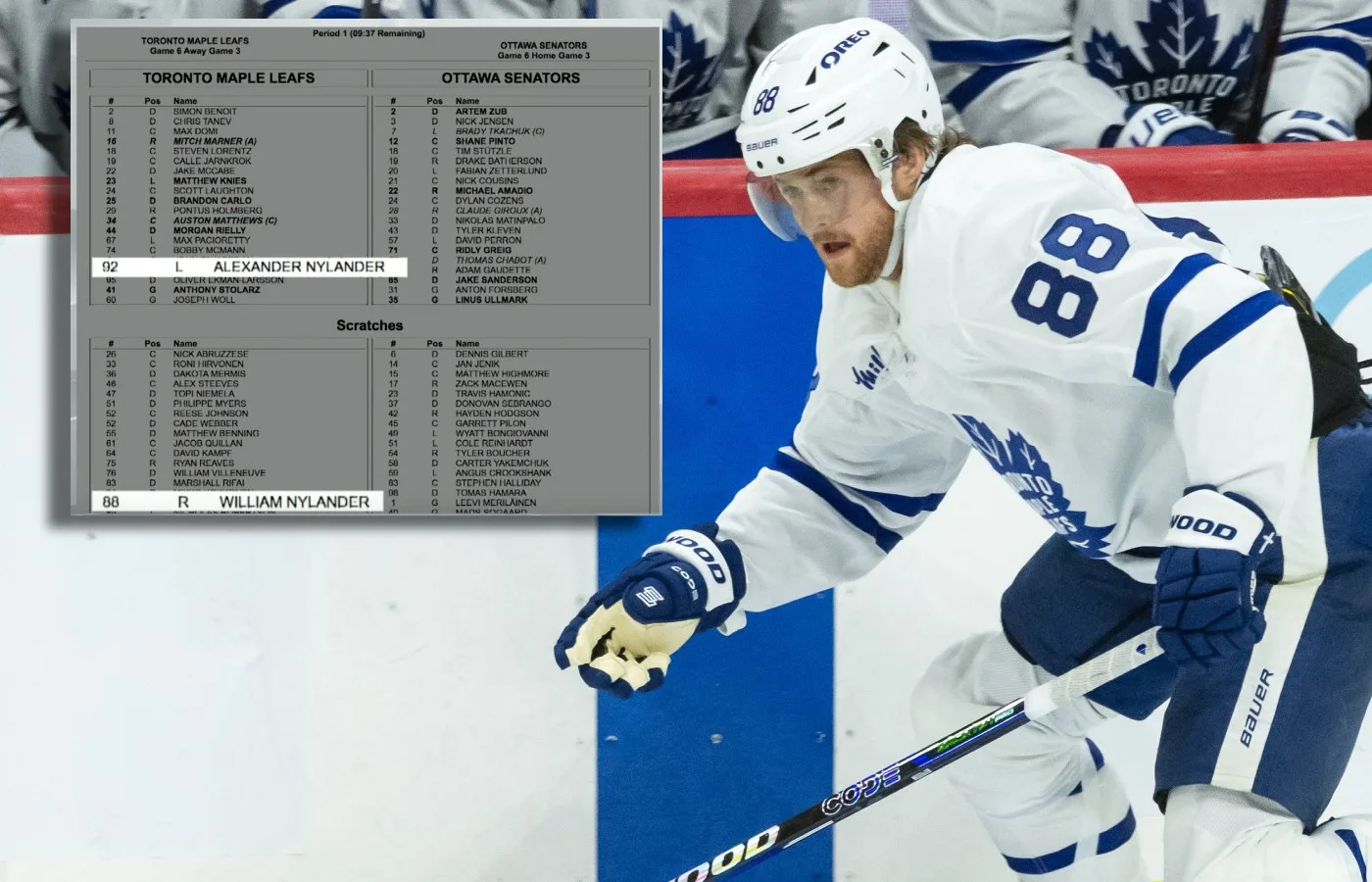 Grova missen kunde ha stoppat Nylander – blev hjälte