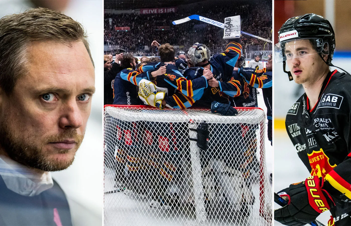 Karl Helmersson är klar för Mariestad, Djurgården har lämnat in motioner och Rasmus Åkerblad är en del av det nya "lilla Troja". Foto: Bildbyrån