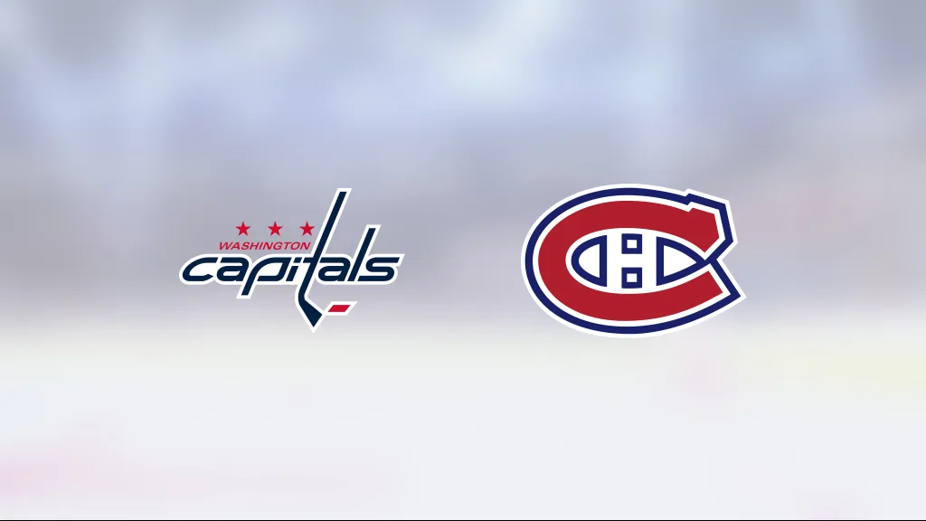 Washington lyckades säkra segern i femte matchen mot Montreal