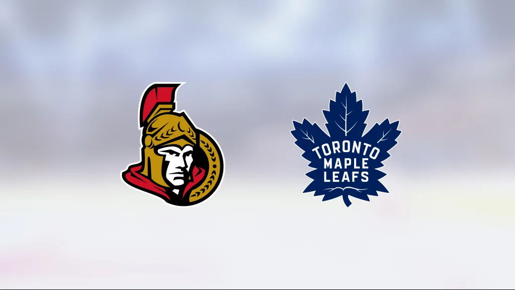 Toronto lyckades vinna sjätte matchen mot Ottawa