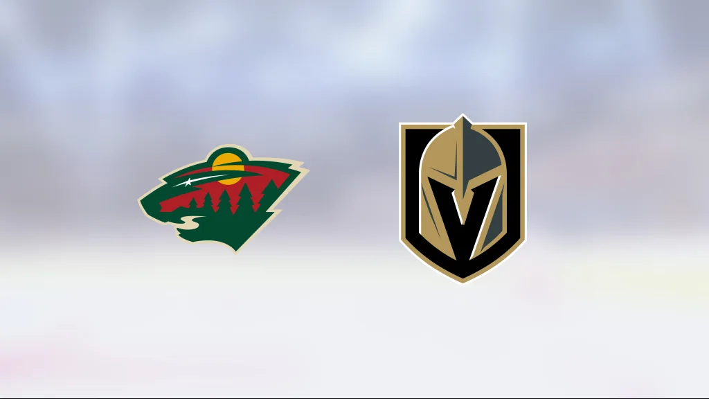 Vegas säkrade segern i matchserien mot Minnesota