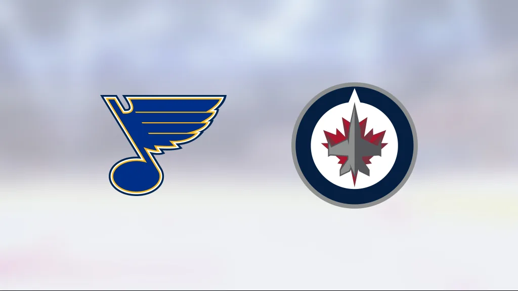 St Louis kvitterade matchserien mot Winnipeg