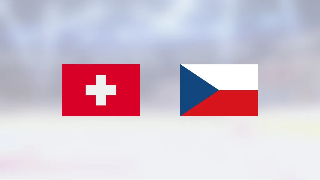 Tjeckien vann på bortaplan mot Schweiz