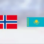 Kazakstan vann i VM Grupp B herr mot Norge
