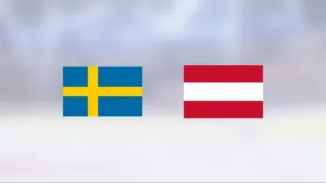 Seger för Sverige mot Österrike