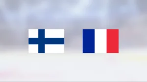 Finland vann i VM Grupp A herr mot Frankrike
