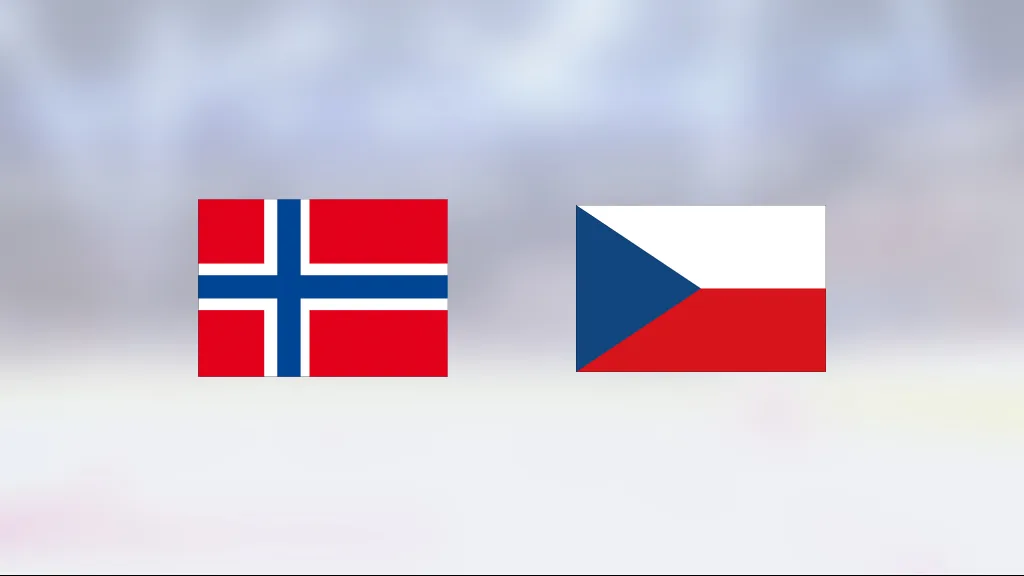 Tjeckien segrade mot Norge