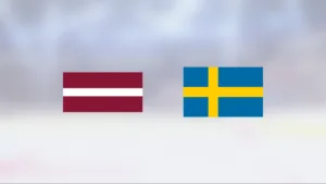 Seger för Sverige mot Lettland