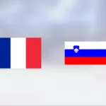 Slovenien vann i grupp A i VM herr mot Frankrike