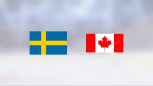 Kanada vinnare mot Sverige i grupp A i VM herr
