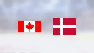 Danmark vann mot Kanada