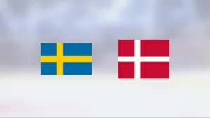 Sverige vann mot Danmark