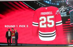 TV: Här blir Frondell vald som trea i NHL-draften
