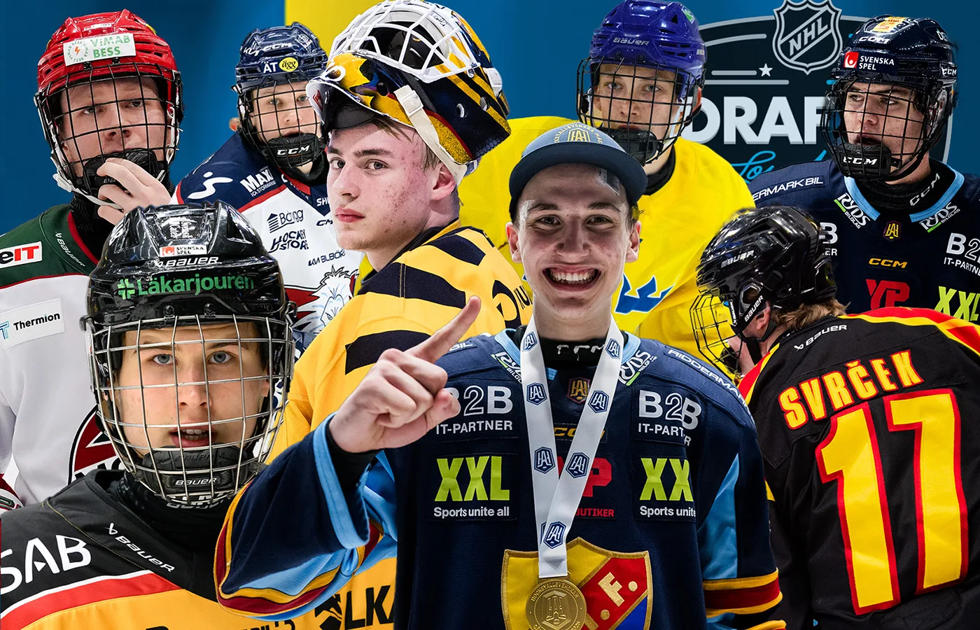 STOR RANKING: De 50 (!) hetaste spelarna i Sverige inför NHL-draften 2025