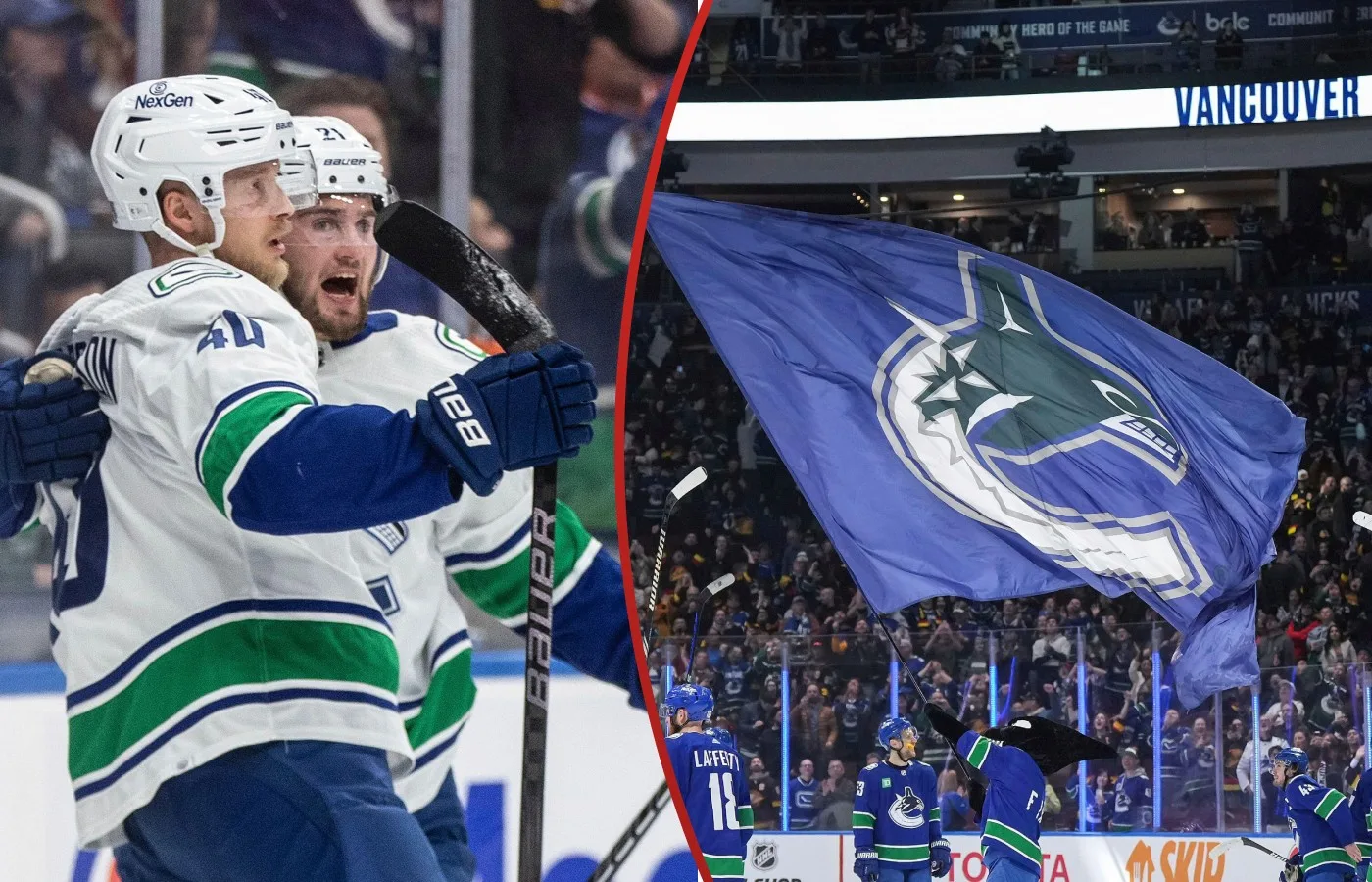 Elias Pettersson Vancouver Canucks fans