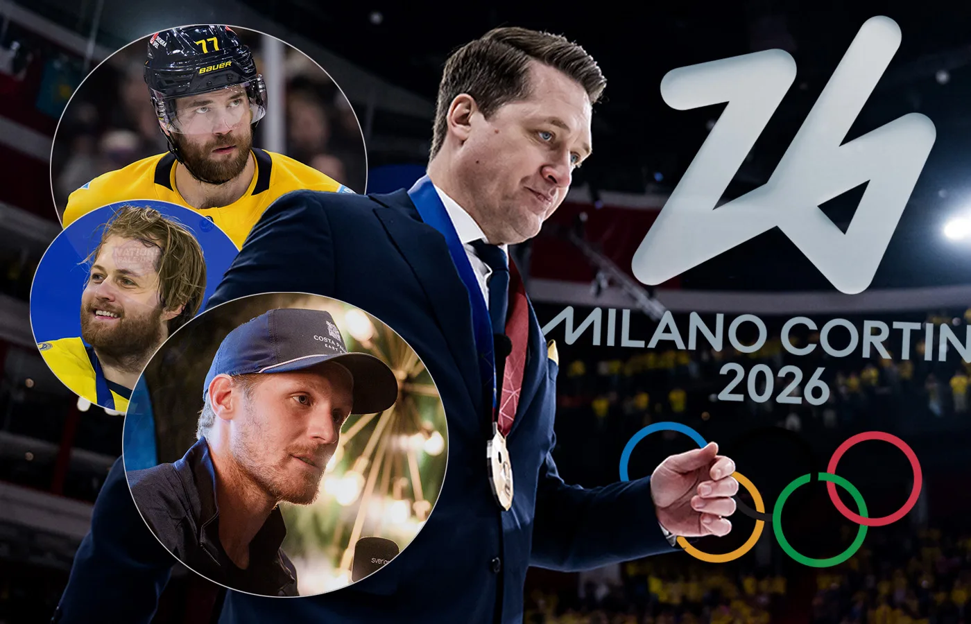 Landeskog (!) uttagen – här är Sveriges första OS-spelare
