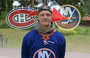 ”Kompisarna sa: ’Jäklar, det går fort i hockey'”