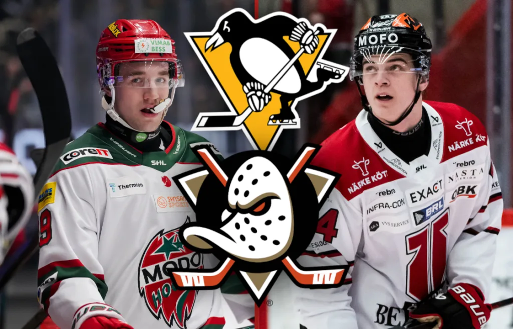 Lucas Pettersson och Melvin Fernström skriver NHL-kontrakt.