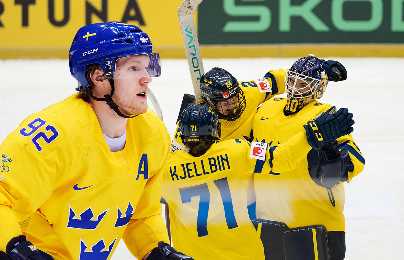 SCHEMAT: Så spelar Tre Kronor och Damkronorna i OS