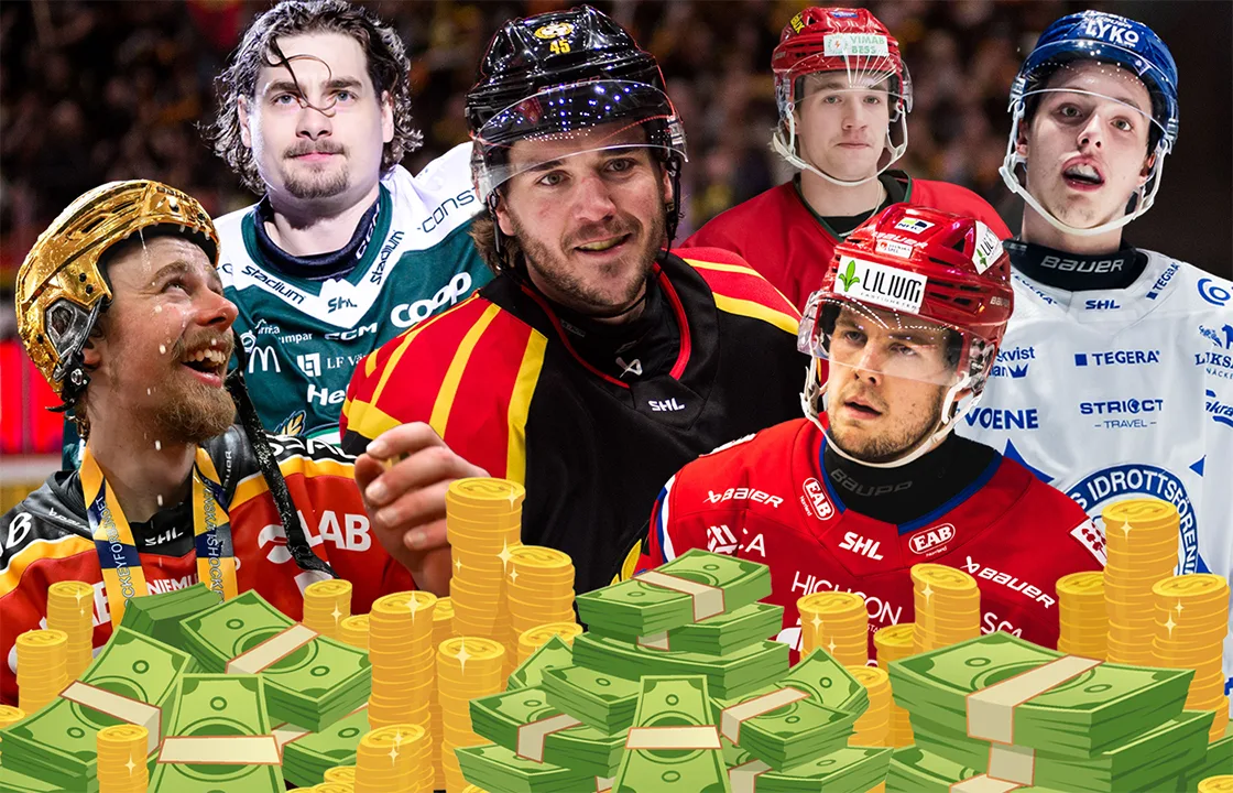 Så mycket har de svenska klubbarna tjänat på NHL-avtalen