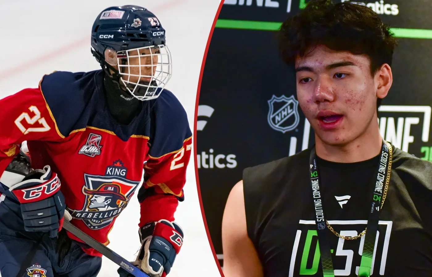Från Kina mot NHL – jättebacken kan bli en pionjär