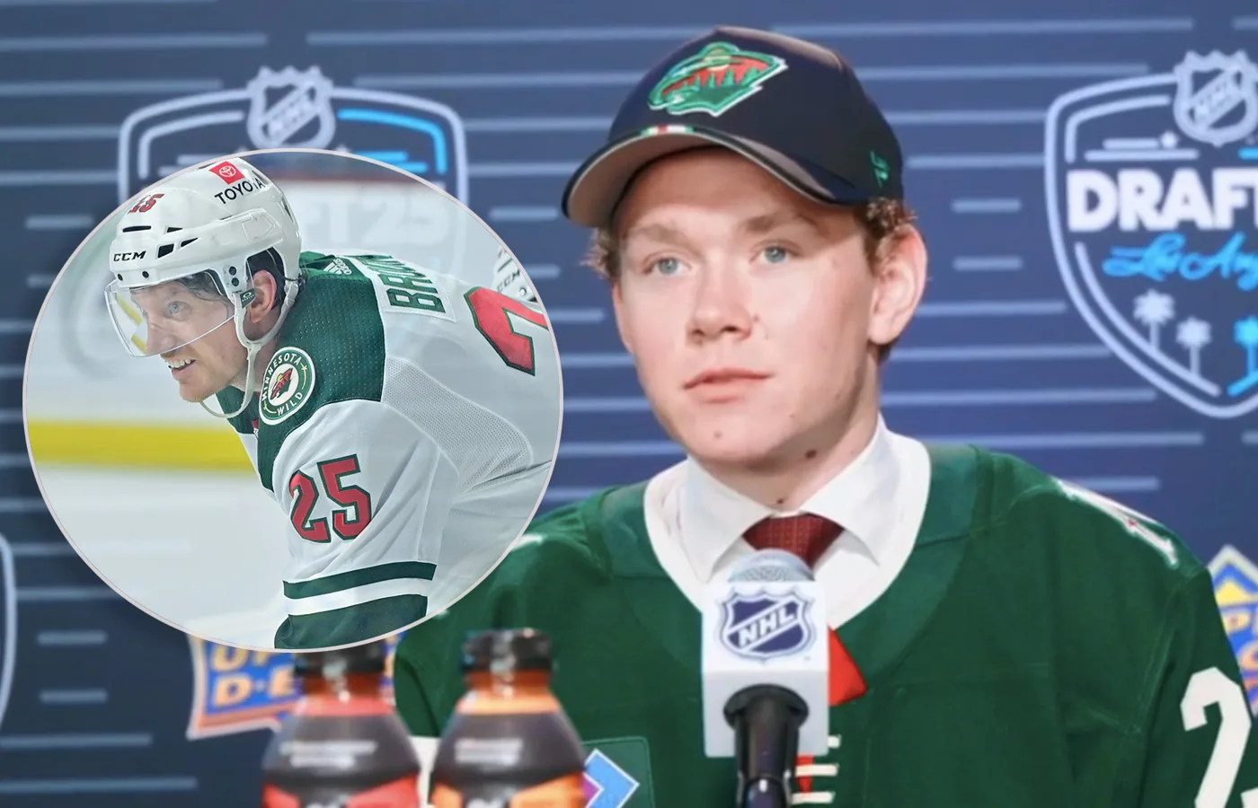 Draftad av förebildens klubb: ”Vi är ganska lika”