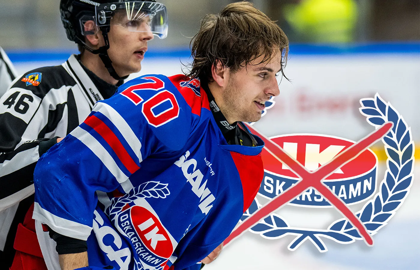IK Oskarshamn bryter med forwarden