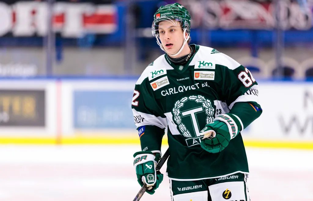 NHL-draftade forwarden återvänder till Hockeyettan