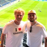 Svenska stjärnan på match i Sverige – med superkändisen