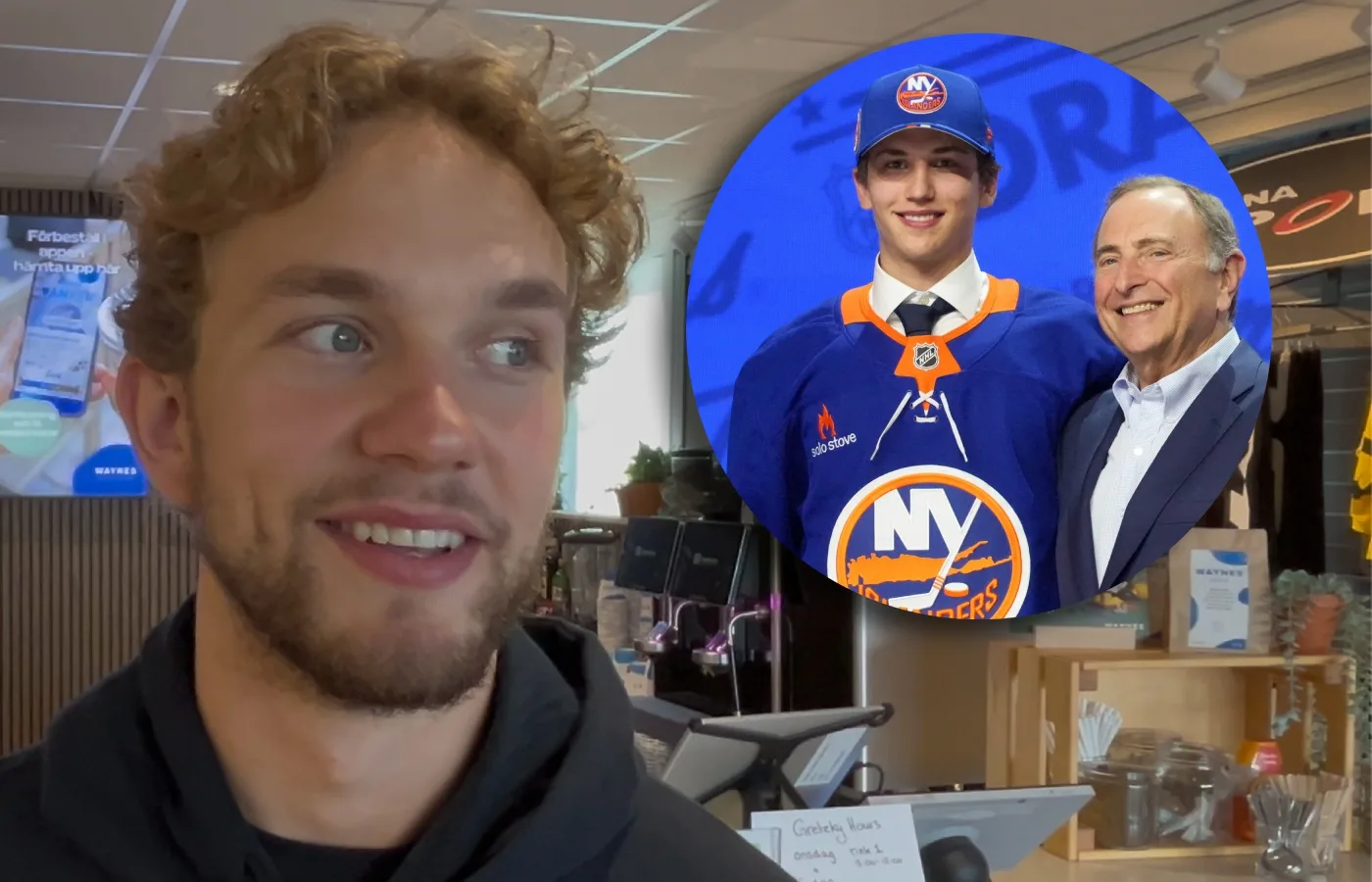 TV: ”Jag är stolt över honom – jättekul att få vara med på resan”