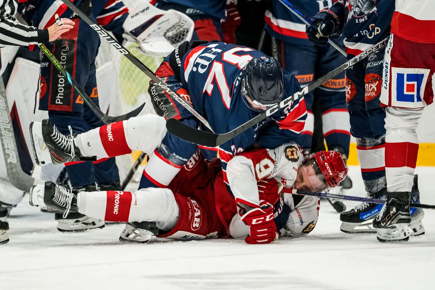 Hur mycket kan rivalerna Halmstad och Troja/Ljungby egentligen samarbeta? Foto: Niclas Jönsson/Bildbyrån