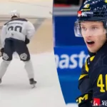 Stjärnan i träning med HV71 – trots nobben från Liljander