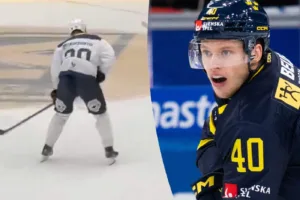Stjärnan i träning med HV71 – trots nobben från Liljander