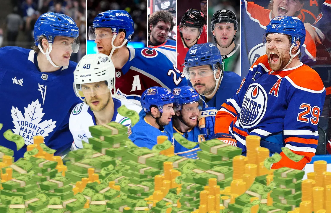 Här är alla NHL:s 100-miljonersspelare
