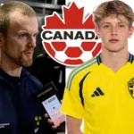 Sedins son uttagen – i Kanadas juniorlandslag i fotboll