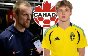 Sedins son uttagen – i Kanadas juniorlandslag i fotboll