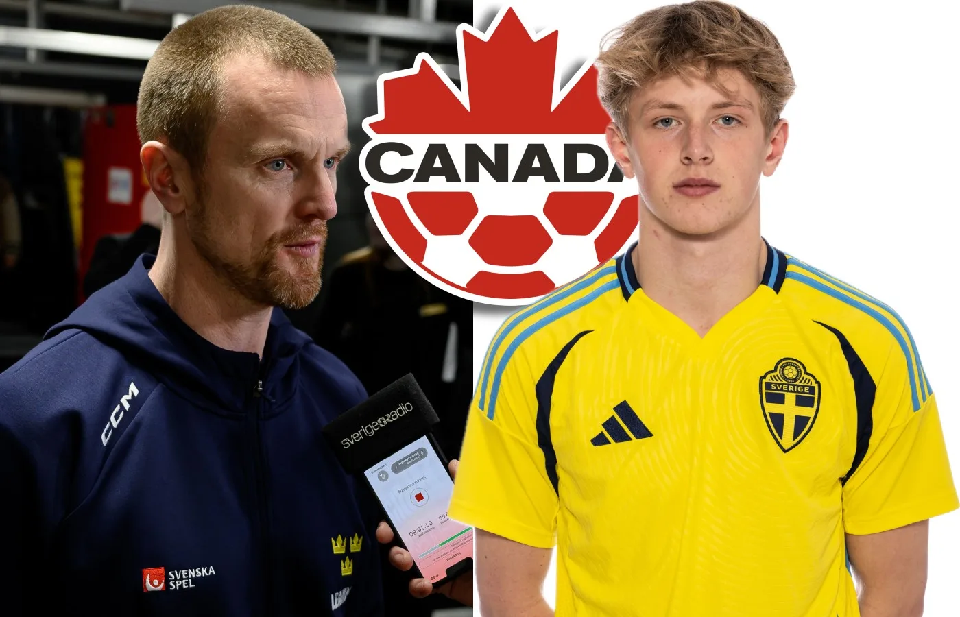 Sedins son uttagen – i Kanadas juniorlandslag i fotboll