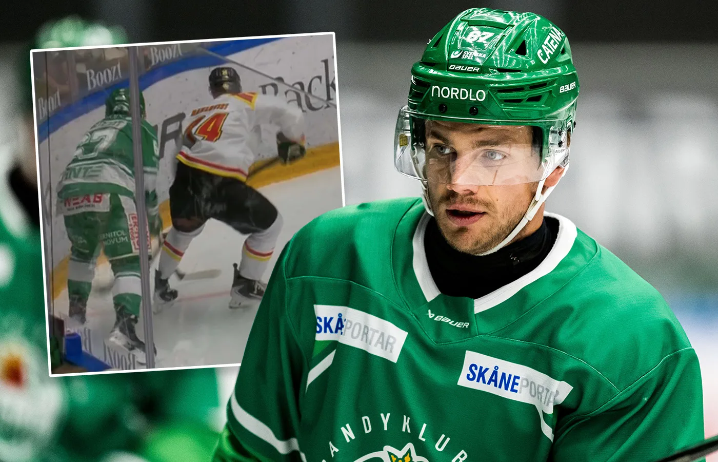 Märkliga bilderna: ”Slår av sin egen klubba”