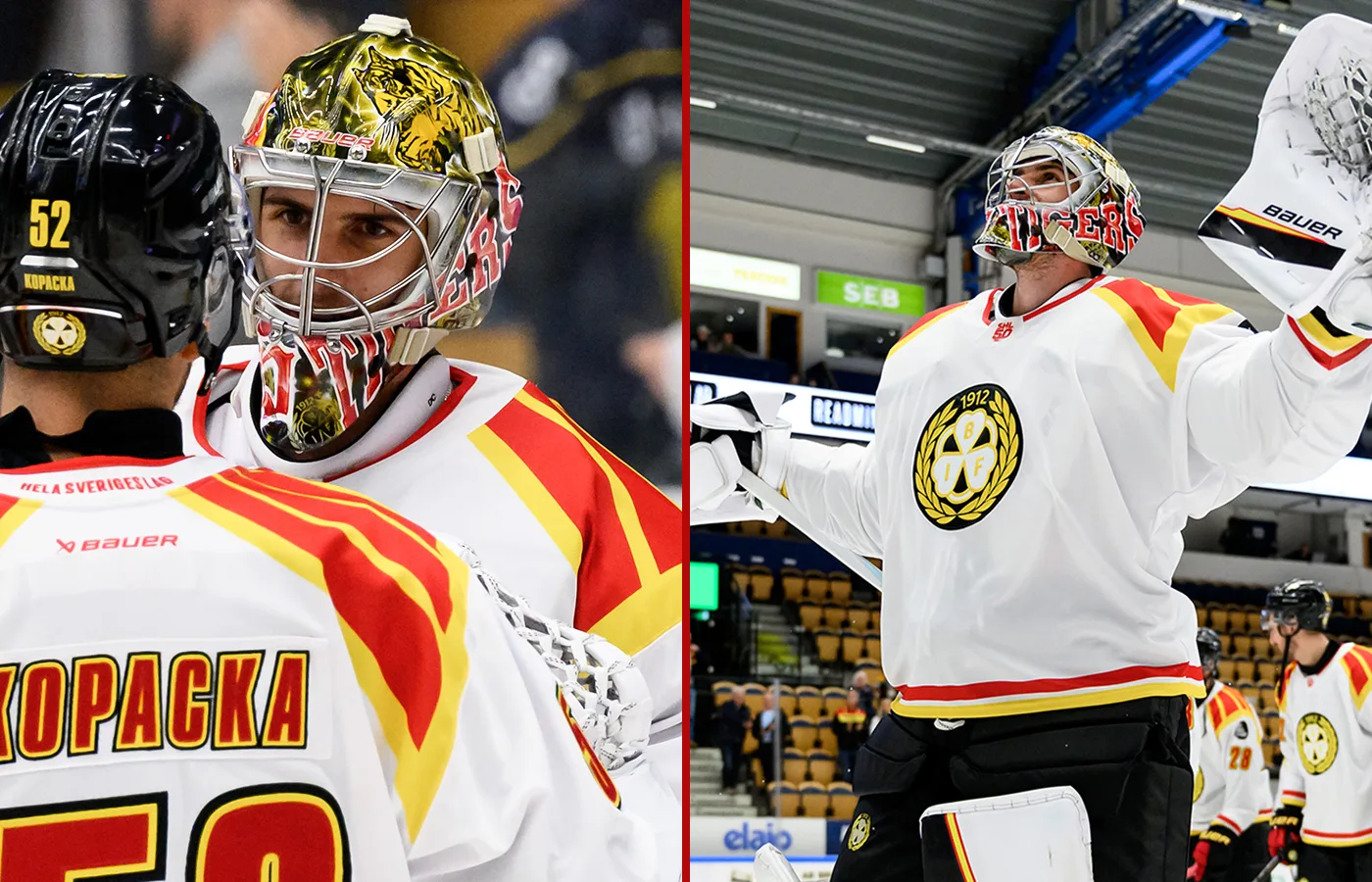 Damian Clara hyllas – och hyllar Brynäsfansen