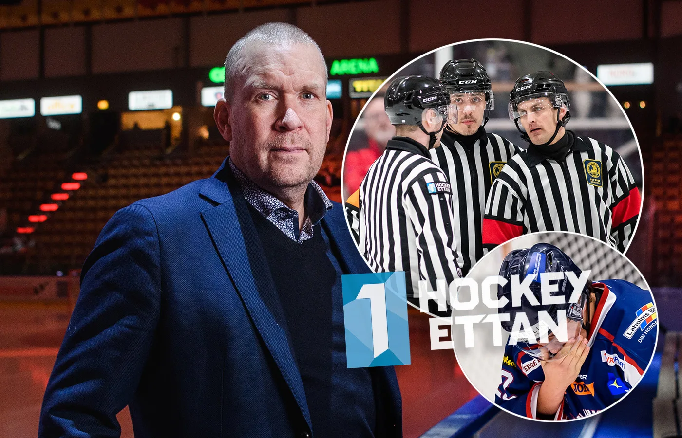 Hockeyettan flyttas till centrala disciplinnämnden