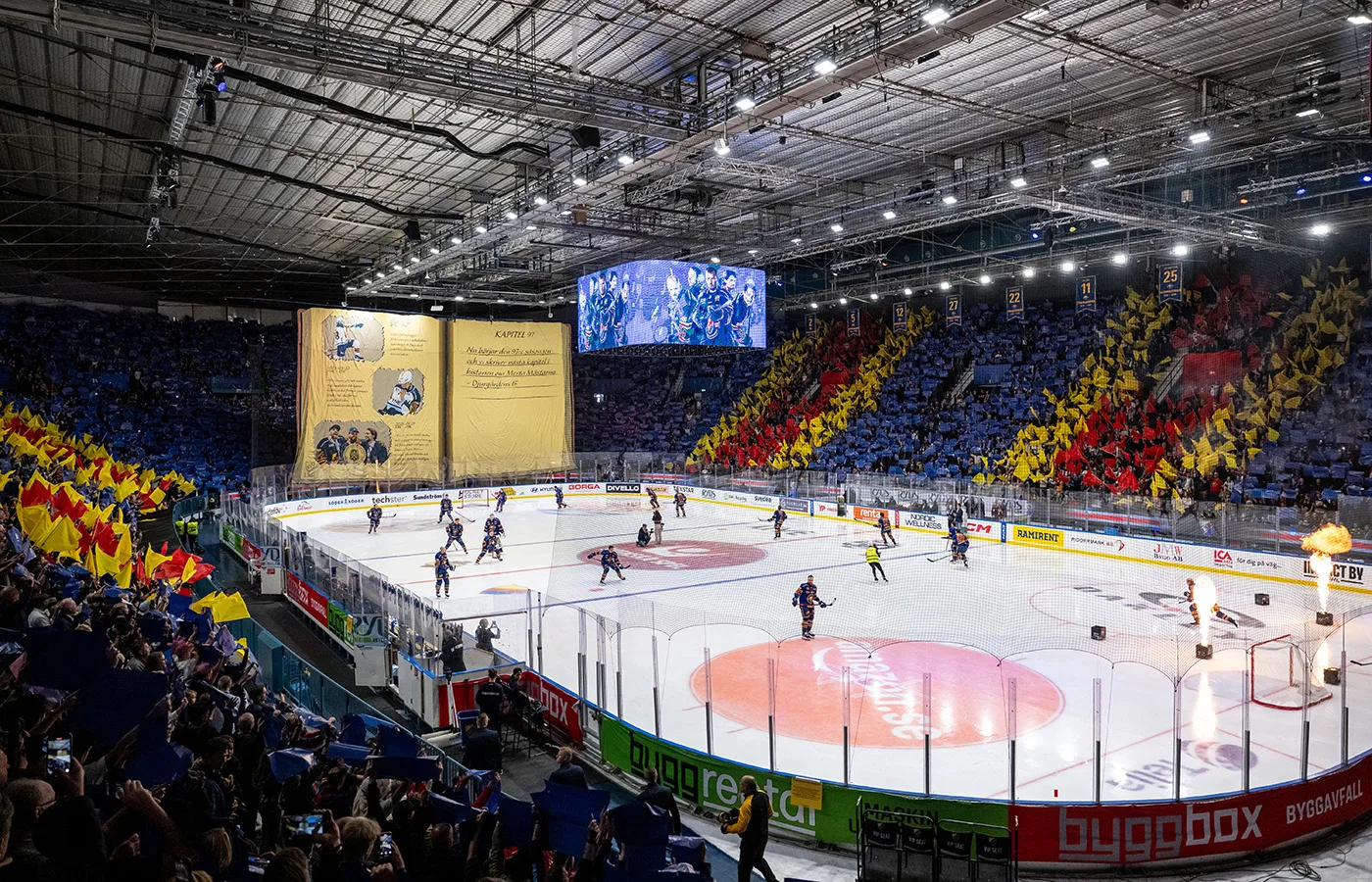 Succé direkt för SHL – nytt publikrekord i premiären