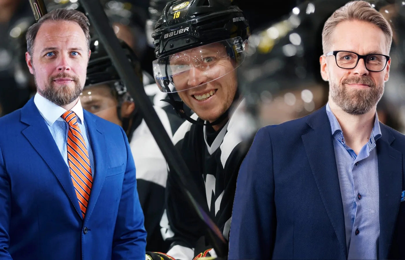 Premiär för Inside Hockey – med firma Sibner och Bodin
