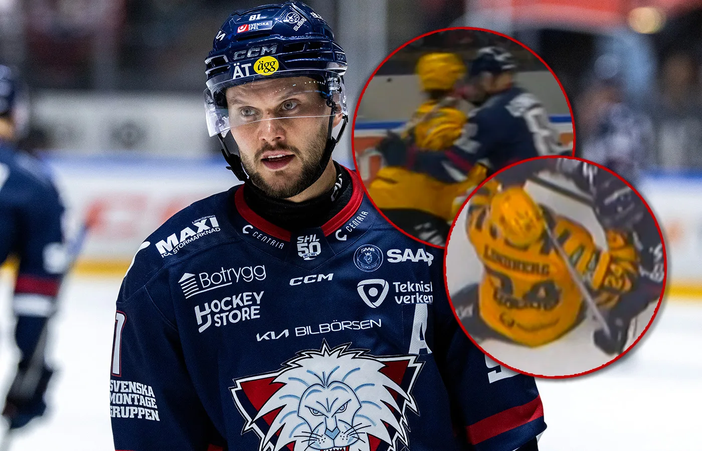 Matchstraff för LHC-stjärnan: ”Klubban mot nacken”