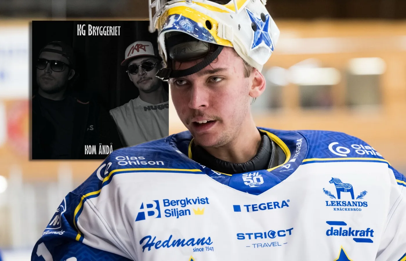 Marcus Gidlöf – målvakt och musiker: ”Började när mamma satte på Metallica”