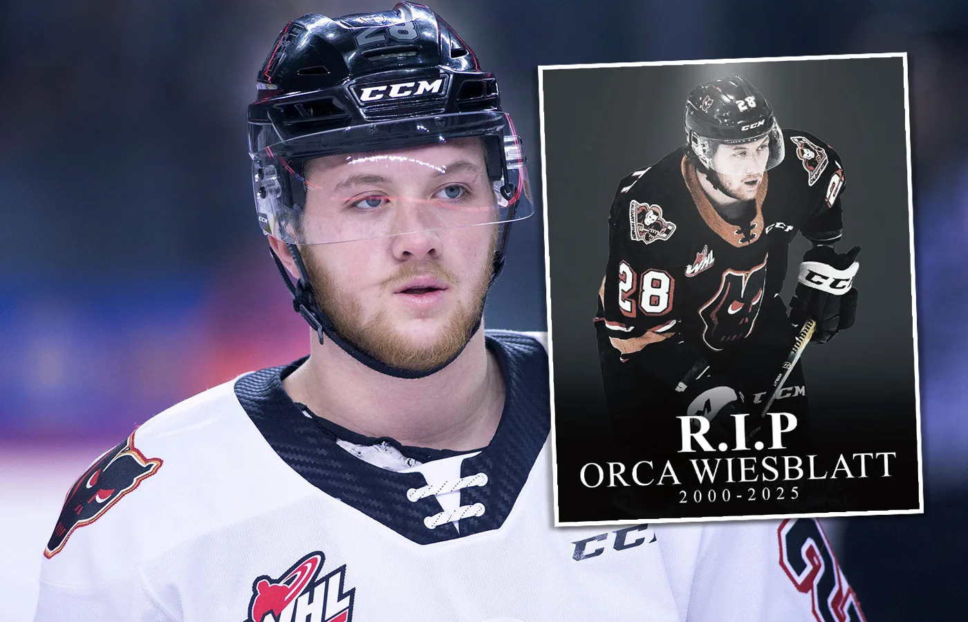 Hockeyvärlden i sorg – 25-årig forward död i trafikolycka